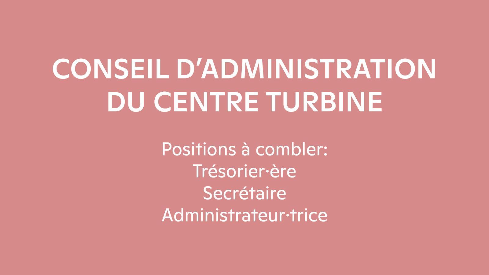 Appel à candidatures